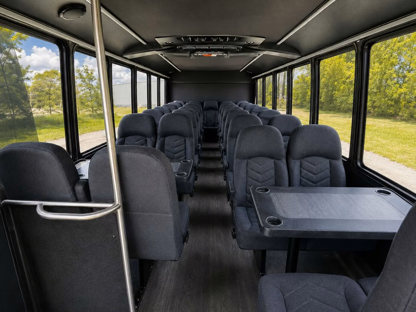 20 passenger minibus interior