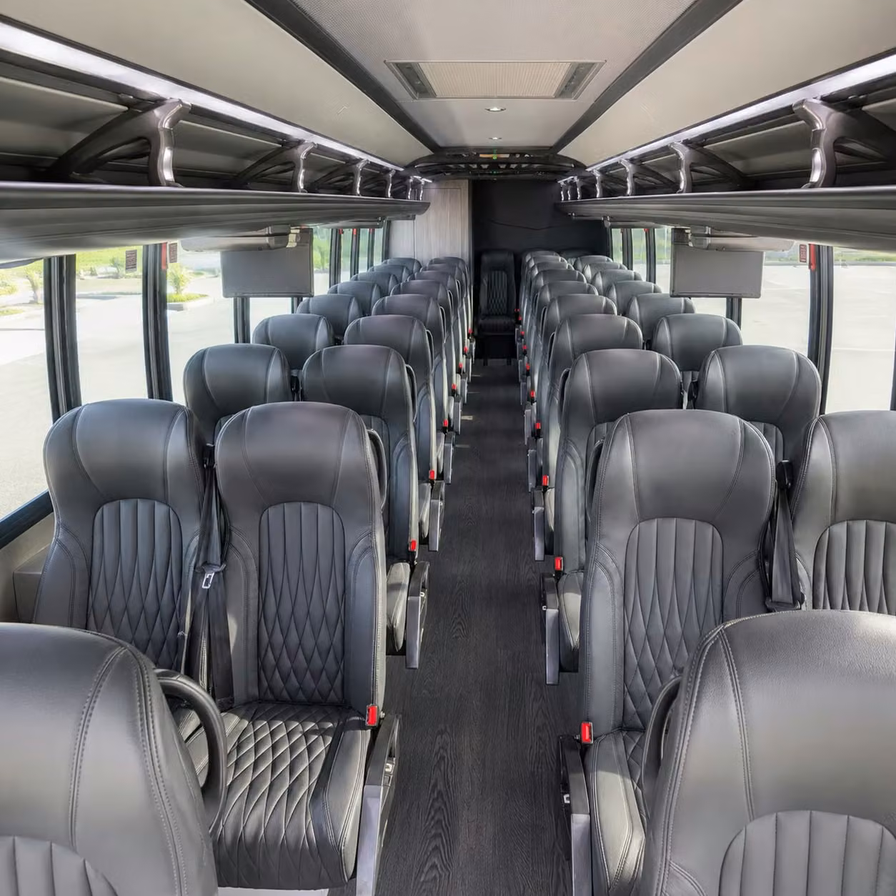 30 passenger minibus inside