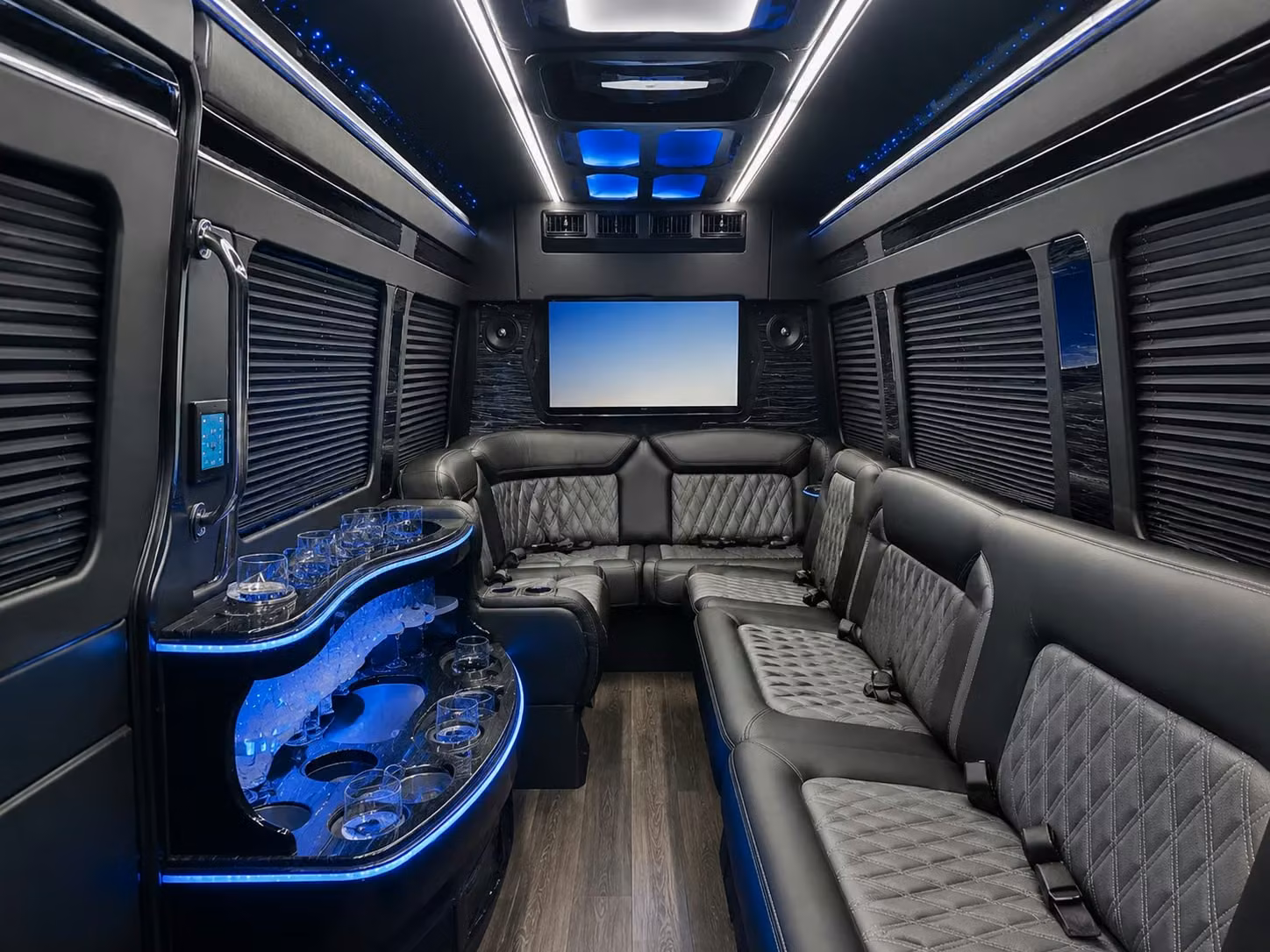 multi stop wedding weekend transportation across the knoxville area