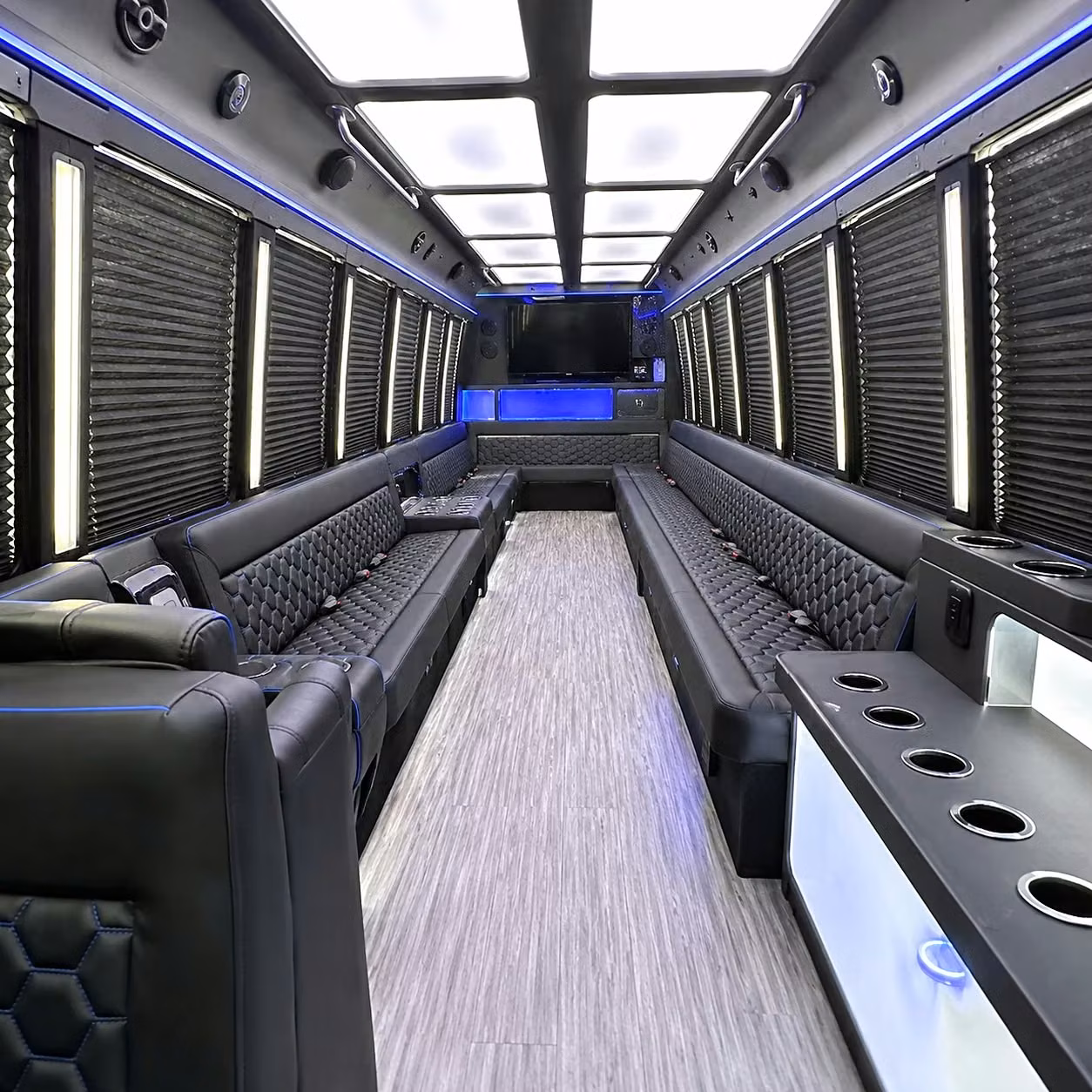 party bus interior