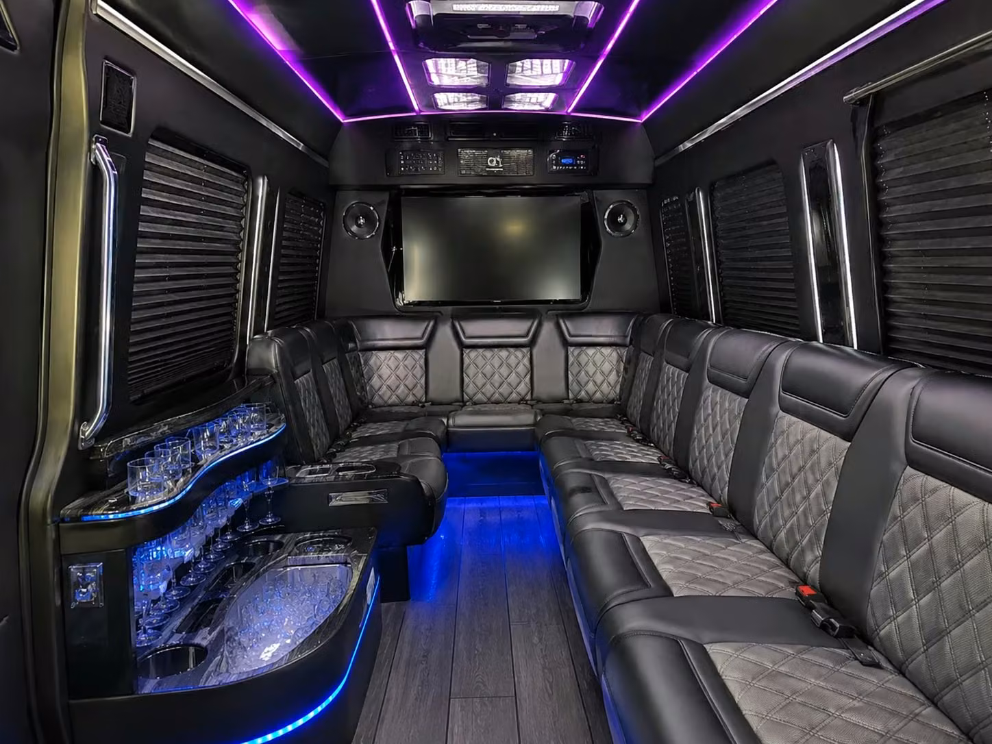 sprinter limousine inside