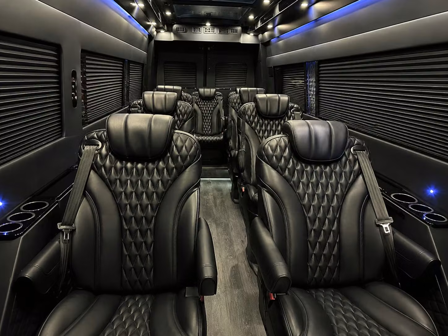 sprinter van with driver interior