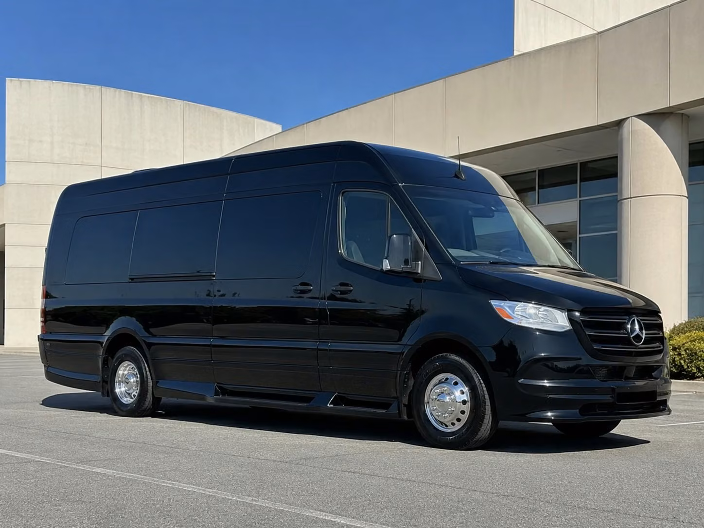 sprinter van with driver